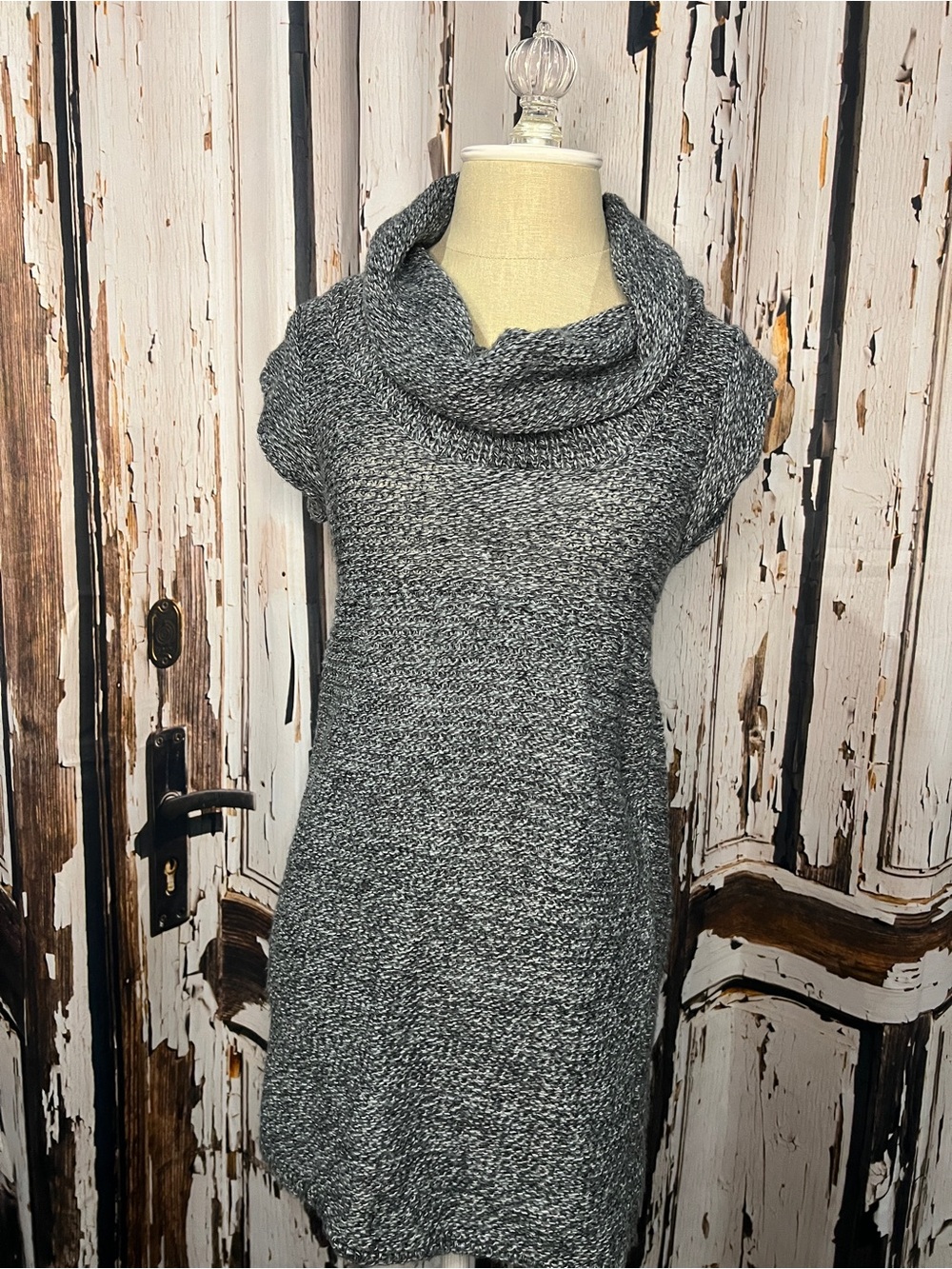 Women's Daytrip Marled Cowl Neck Shirt/ Sweater Dress